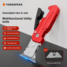 ForgePeak DX-2 Folding Utility Knife & Scraper (2-in-1) view 1